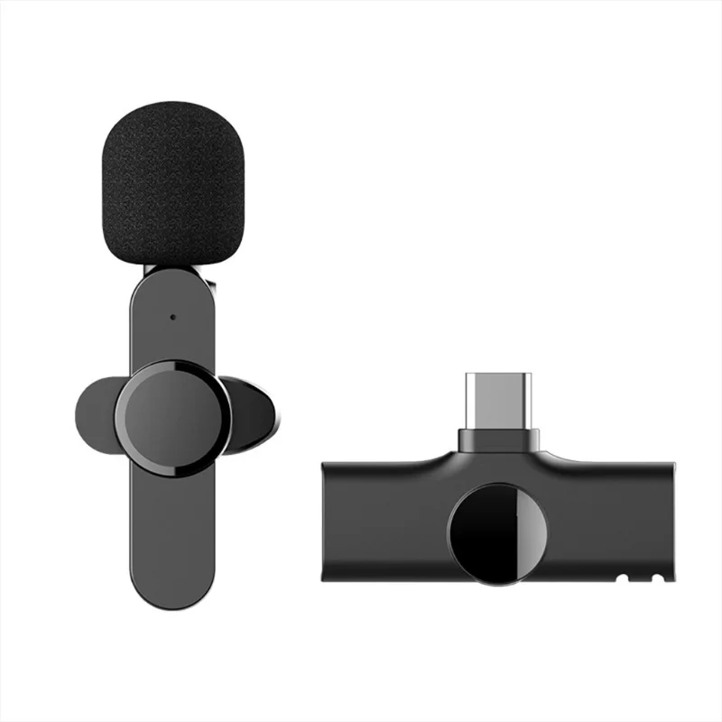 

Type C Wireless Microphone System USB C Video Recording Mic for Type C Cellphone Mobile Phone Tablet