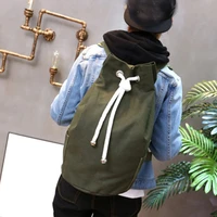 drawstring bags sports waterproof pouch backpack pull rope canvas gym sack mochila knapsack