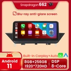 Автомобильный мультимедийный плеер Android11 Carplay + GPS-навигация для BMW X1 E84 2009  2015 DSP 8 + 256G 1920x720 Qualcomm Snapdragon 662