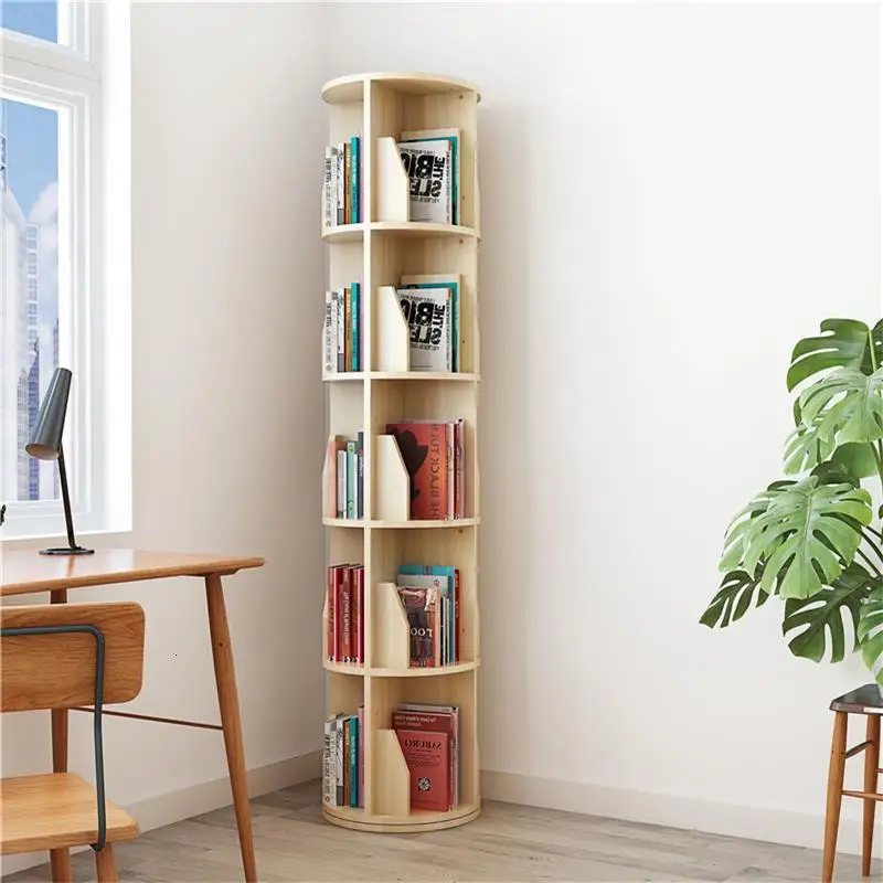 Витрина лестница потертая винтажная книжная полка деревянная вращающаяся