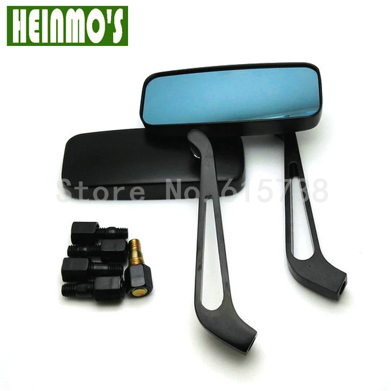 Зеркало заднего вида Moto rcycle 1 пара 8/10 мм синее|motorcycle rear view|mirror motomotorcycle view mirror |