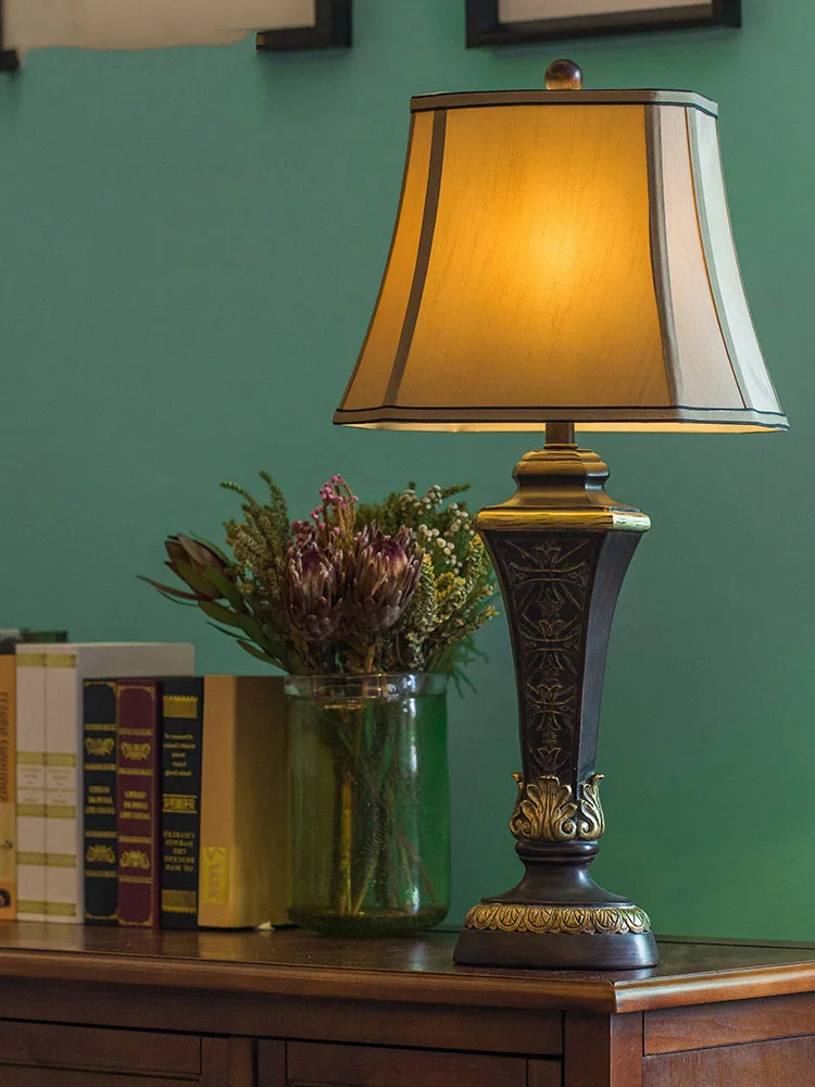 Французская Классическая настольная лампа ручной работы светодиодсветодиодный