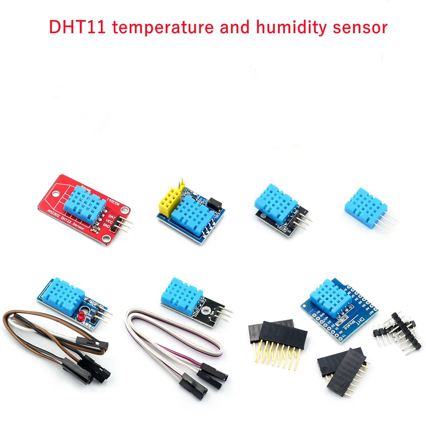 

DHT11 temperature and humidity module WiFi node module mini digital temperature and humidity sensor electronic building blocks