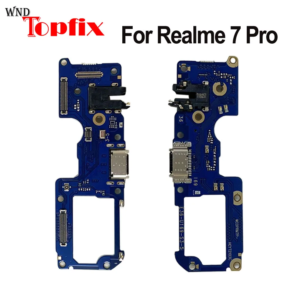 

Гибкий USB-кабель для зарядного порта для Realme 7 Pro RMX2170