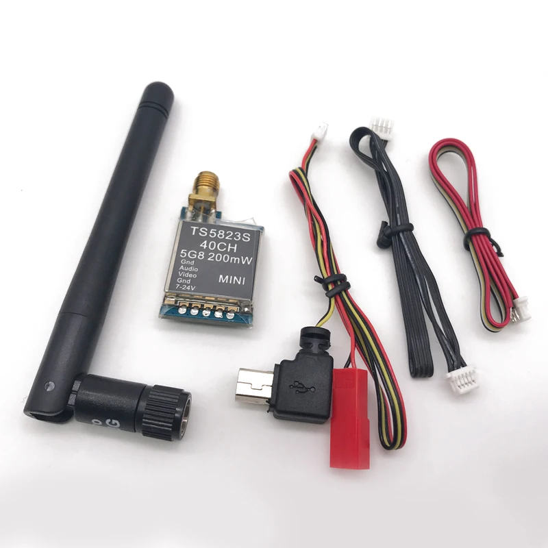 TS5823S 200 мВт TS5828S 600 мВт 5,8 Г 40Ch FPV Аудио Видео микропередатчик для Мини FPV Квадрокоптер Дрон - Цвет: TS5823S 200MW