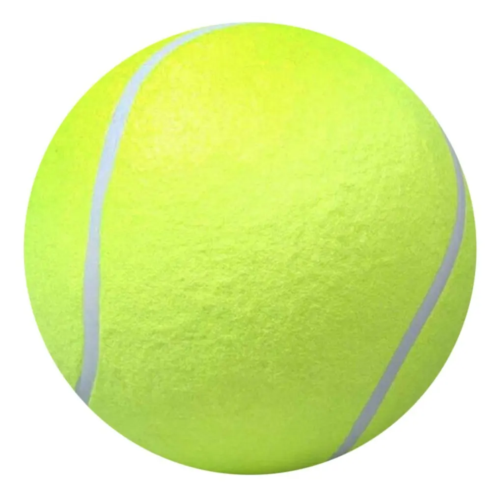 

Теннисные мячи для собак, 24 см, гигантский жевательный мяч для домашних животных, игрушка для жевания для собак, подпись Mega Jumbo, детская игруш...