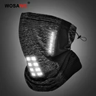 Ветрозащитная Светоотражающая мотоциклетная маска WOSAWE, мужские бриллианты, наружные велосипедные мотокроссовые головные уборы, Балаклава
