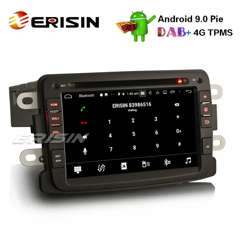 Erisin ES7783D 7 &quotAndroid 9 0 DAB + 4G Wifi Авторадио GPS система для Renault Dacia Duster Logan Dokker Lodgy |