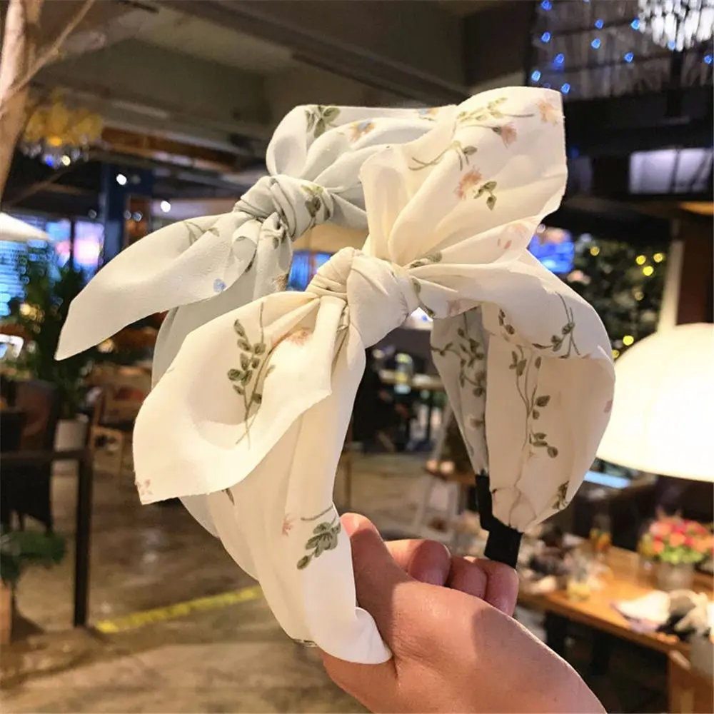 

New Bohemian Women Girls Pastoral Style Vintage Hair Hoop Headband Solid Hair Band Wide Hairbands
