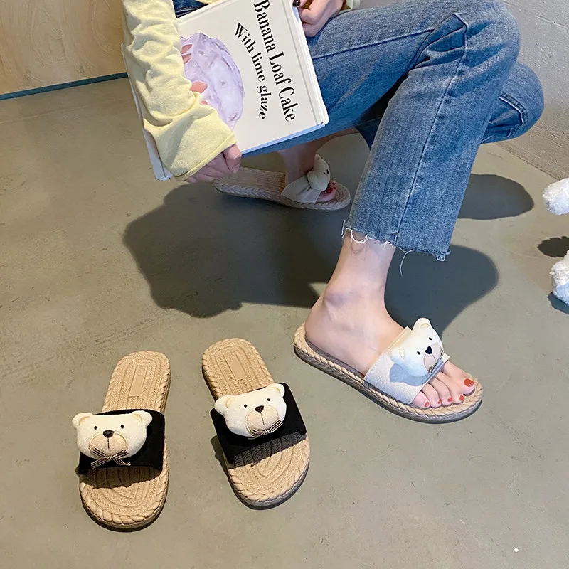 

Shoes Ladies' Slippers Slipers Women Shale Female Beach Luxury Slides Loafers Low 2021 Sabot Soft Designer Summer Flat Basic PU