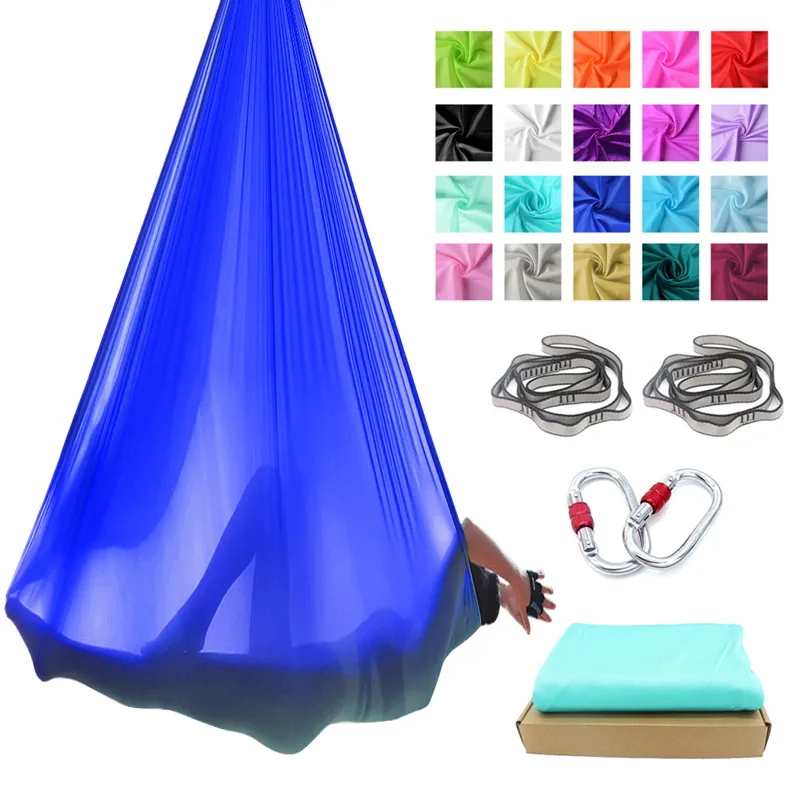 Гамака для занятий йогой PRIOR FITNESS комплект гамака Высококачественная антенна