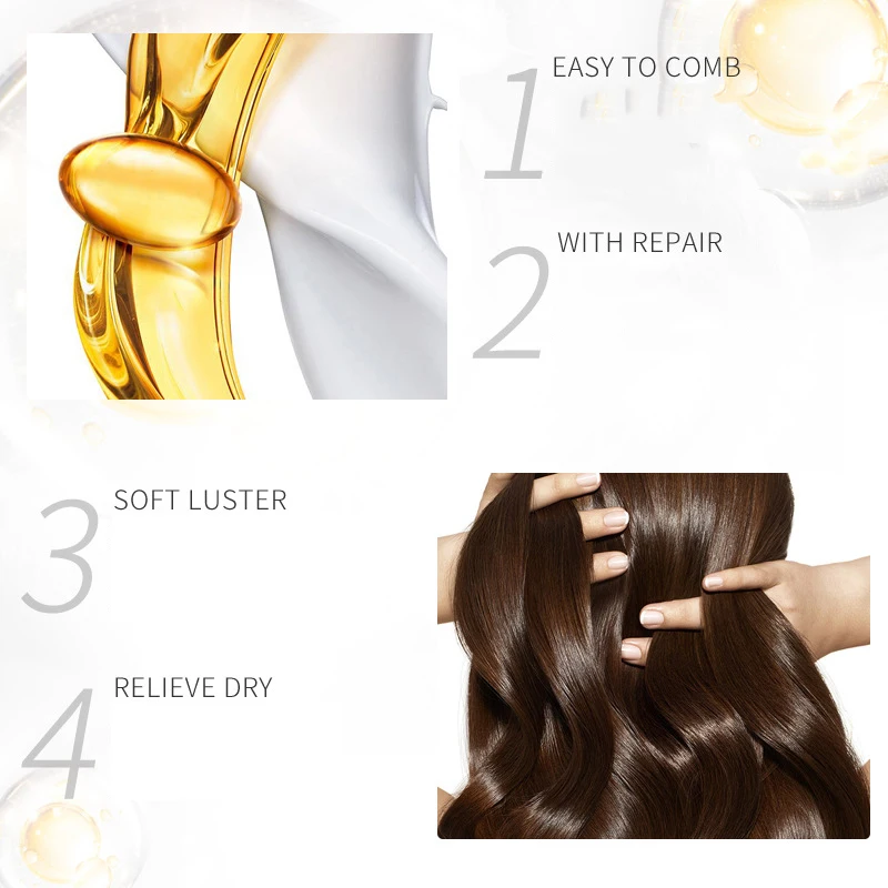 

High Quality Deep Treatment Hair Mask Treatment For Dry Damaged Hair Hydrating Deep Conditioner Glycerin Hair Mask