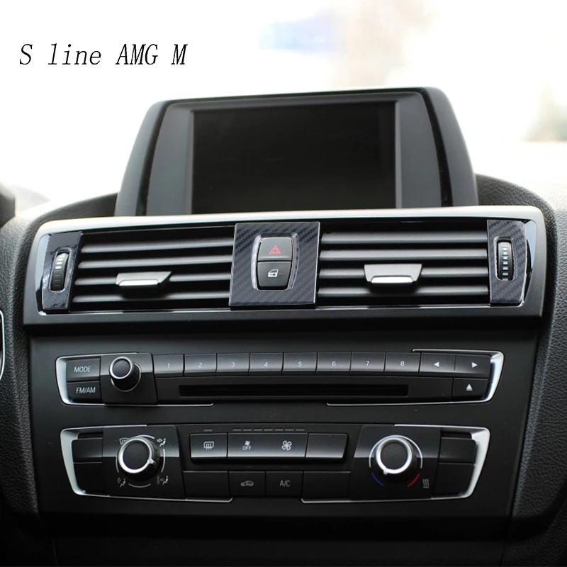 Автомобильный Стайлинг из углеродного волокна для BMW F20 F21 1 серия внутренний