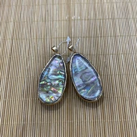 natural abalone shell necklace pendant crystal charm pendant ladies jewelry suitable for handmade diy jewelry accessories