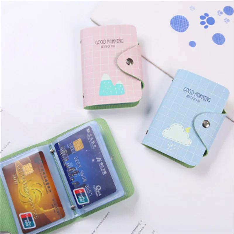 Женский кожаный чехол-кошелек с держателем для карт Дамский чехол фруктовым