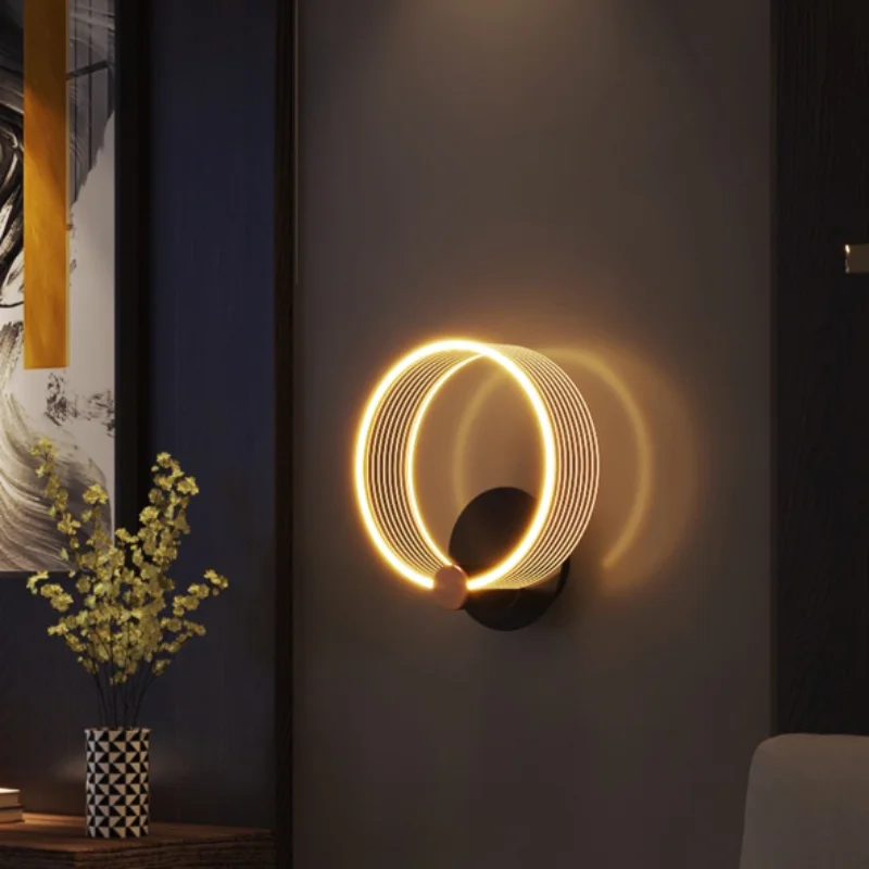 

Simple modern atmospheric lighting creative home bedroom corridor led wall lamp