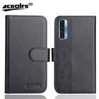 Чехол-книжка TCL 20L, 6,67 дюйма, 6 цветов, модный, из мягкой кожи, эксклюзивный, TCL 20L + чехол для телефона, чехол-кошелек s