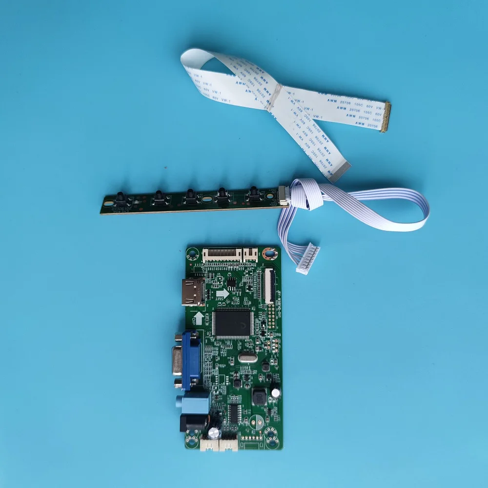 

Для M133NWN1 R3 13,3 "30Pin KIT VGA монитор драйвер экран ЖК-дисплей DIY 1366 × 768 плата контроллера LED EDP HDMI-совместимая