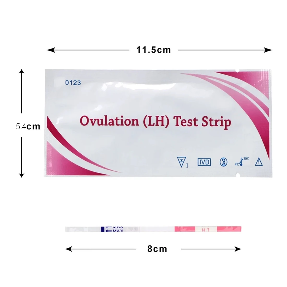 Fertility For Woman Ovulation Strip 50 PCS Easy Home Rapid Test Kit 25miu With Urine Cups Fast Shipping 24 Hours | Красота и здоровье