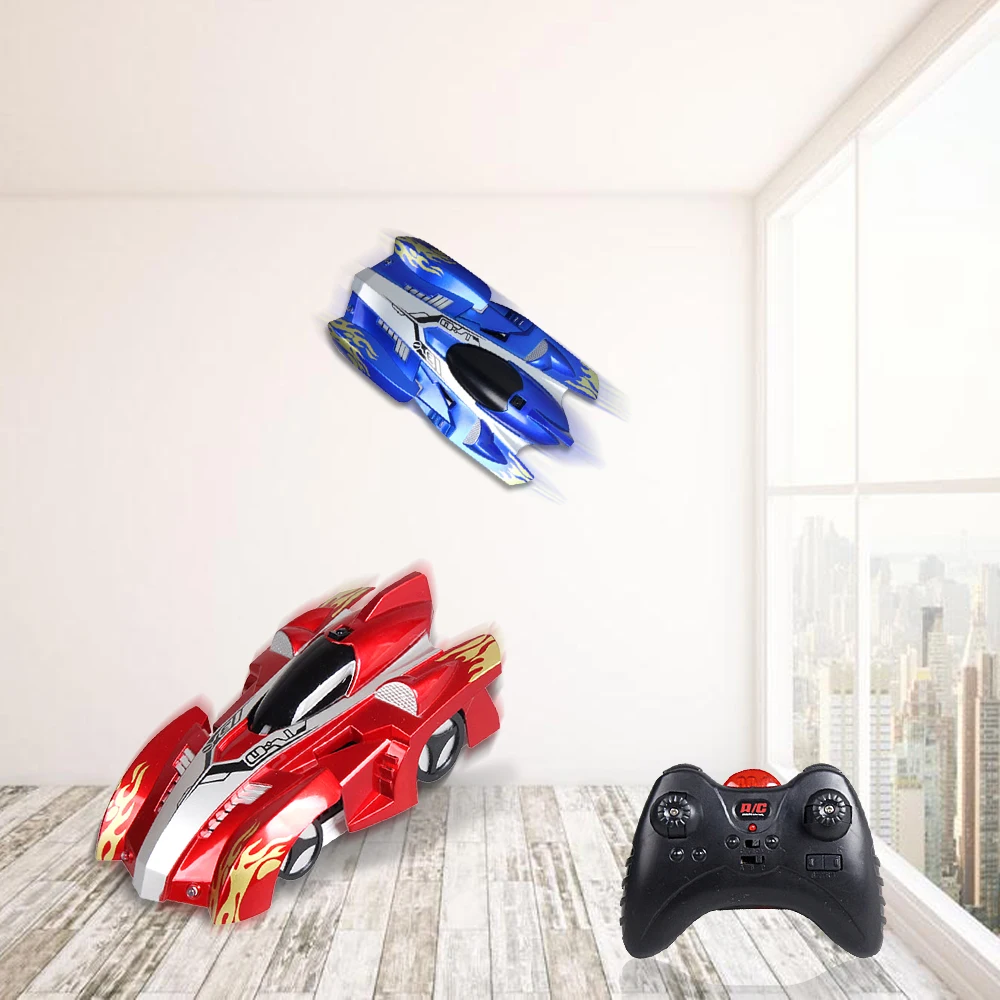 

New RC Car Wall Racing Car Toys Climb Ceiling Climb Across the Wall Remote Control Toy Car Model Christmas Gift for Kids