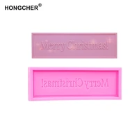 new letters merry christmas epoxy resin silicone molds diy handmade chocolate cake dessert decoration candy biscuit clay mould