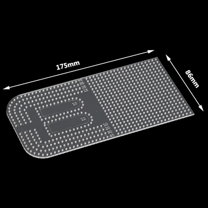 1 шт. трафарет из акрила для кожевенного ремесла | Дом и сад