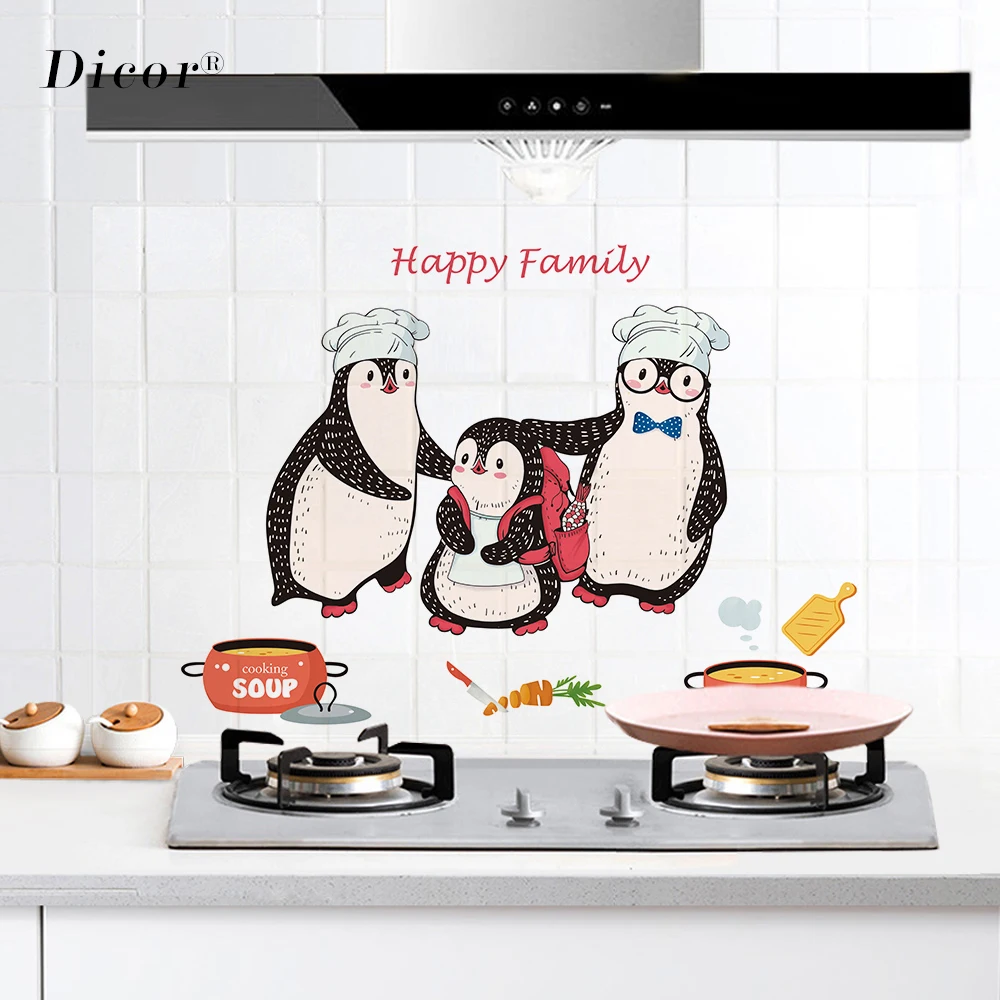 Новая кухонная самоклеящаяся термостойкая антимасляная наклейка s Бытовая