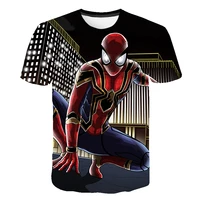 marvel 3d menwomen t shirt clothes cool iron spidermen anime fashion costume summer streetwear plus size tops