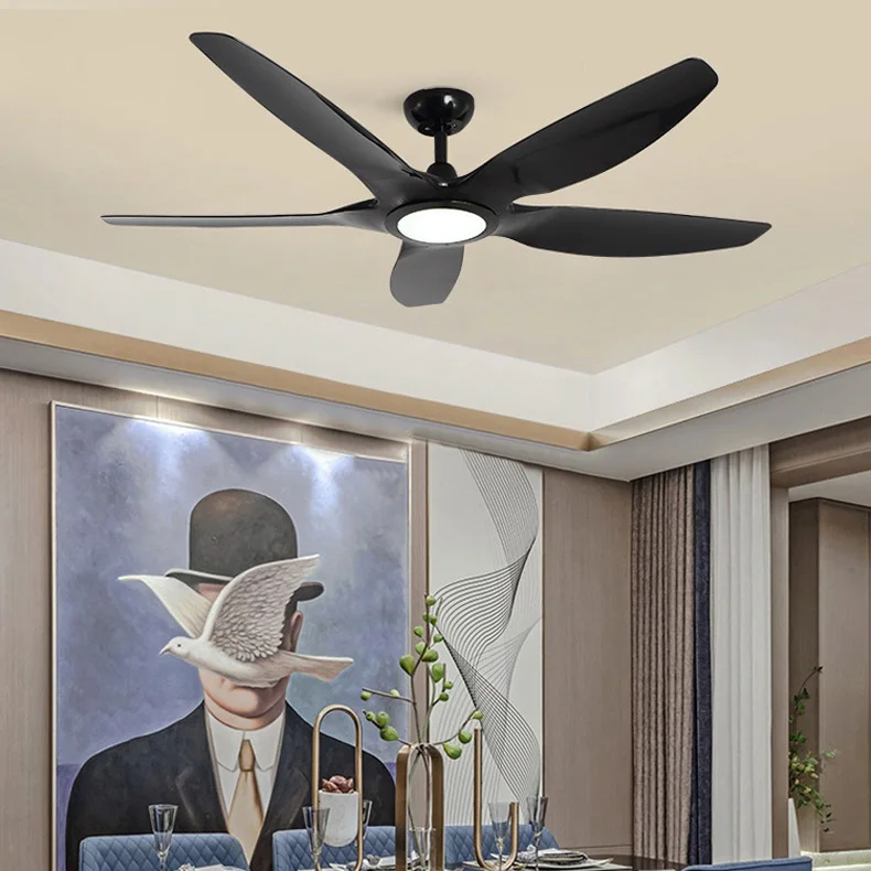 Роскошный промышленный потолочный вентилятор большой современный с 5 лопастями