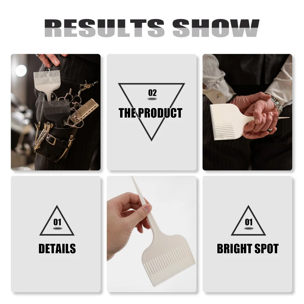 2 шт. расческа для волос с крысиным хвостом и широкими зубьями|Расчески| |