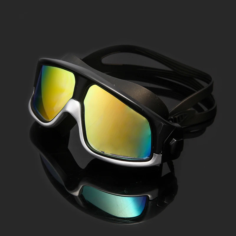 Фитнес 1 шт. пластик профессиональный плавательные очки Анти туман с