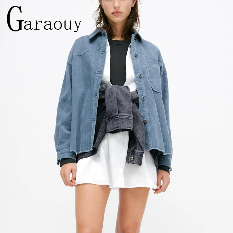 

Женская Вельветовая рубашка с отложным воротником, на осень/зиму