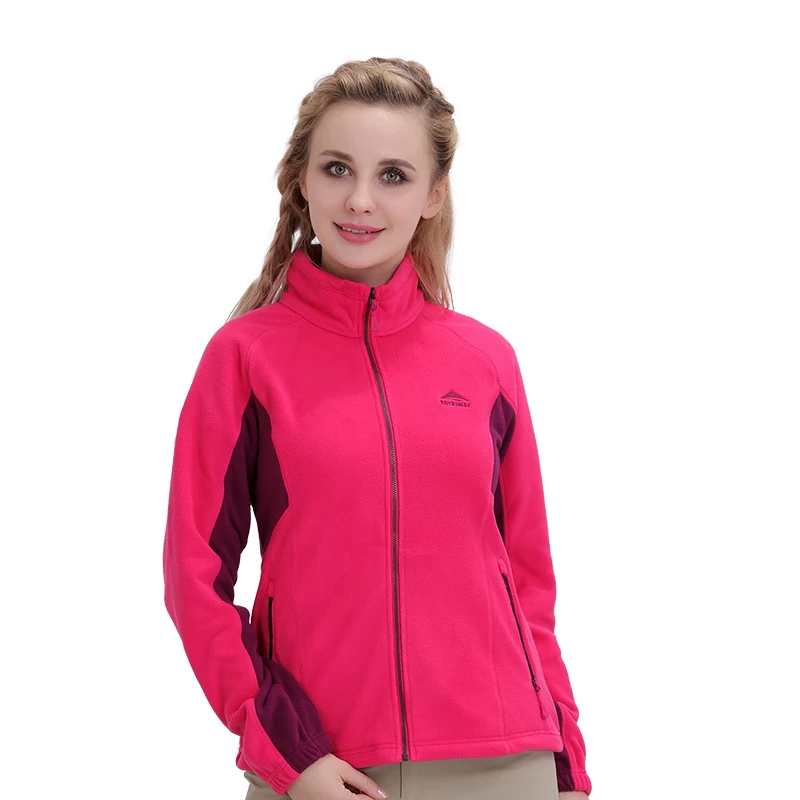 Уличные походные флисовые куртки ROYALWAY 2019 женская спортивная одежда теплая