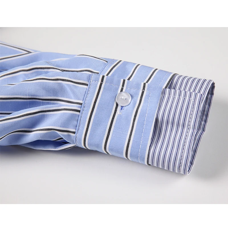 Женская двухслойная рубашка с длинным рукавом осенняя дизайнерская однобортная