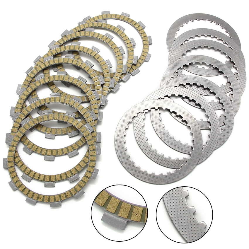 

Clutch Friction Disc Plates For Suzuki GSF600 Bandit 600 S GSX-R750 GSX600 GSF650 Naked Bandit GSX650 Faired OEM:21451-05A00