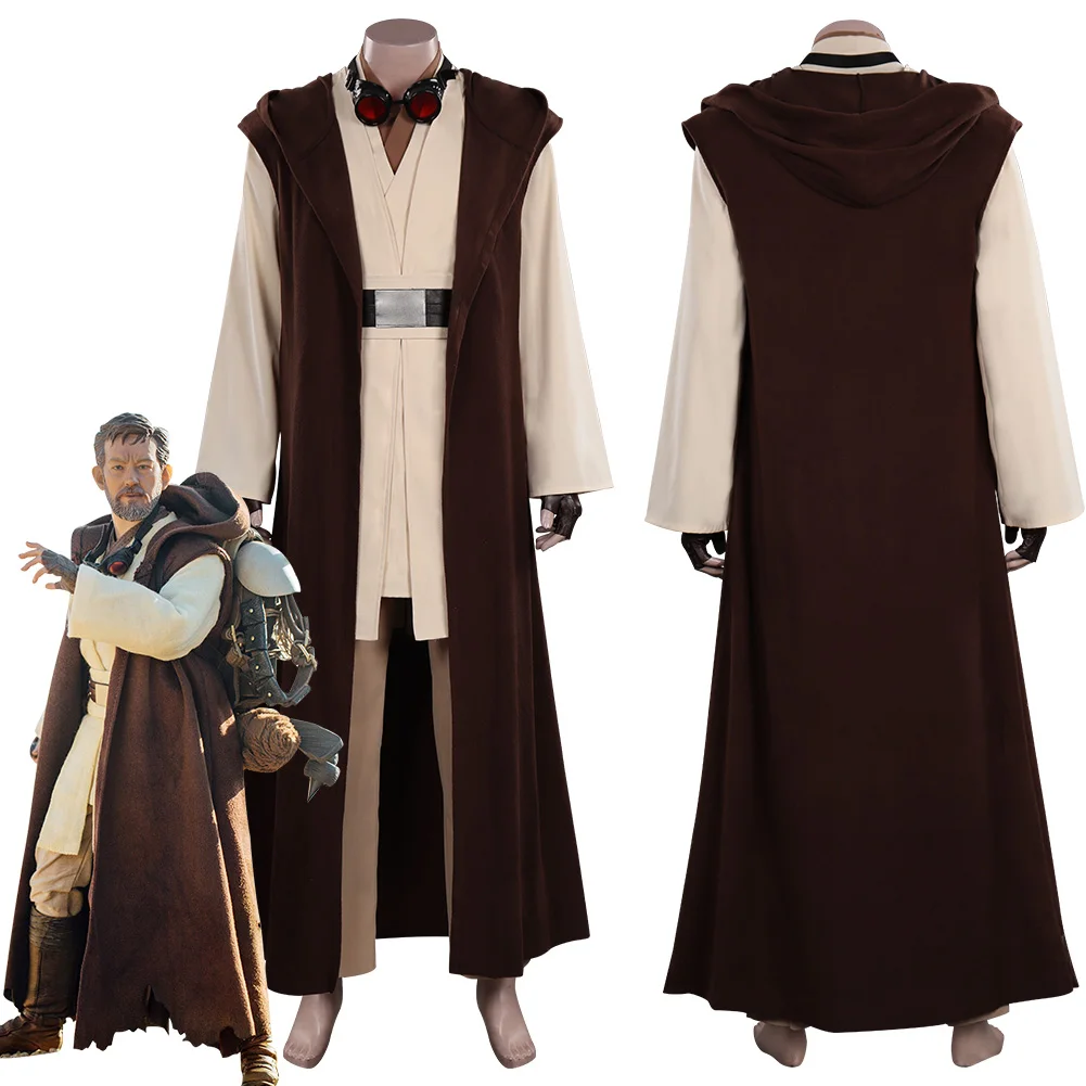 

TV Wars Series Obi-Wan Kenobi Cosplay Costume Outfits Halloween Carnival Suit