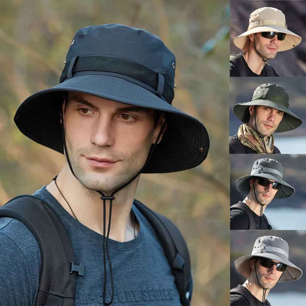 30 #2020 шляпа от солнца Кепка летняя мужская женская камуфляжная Панама со