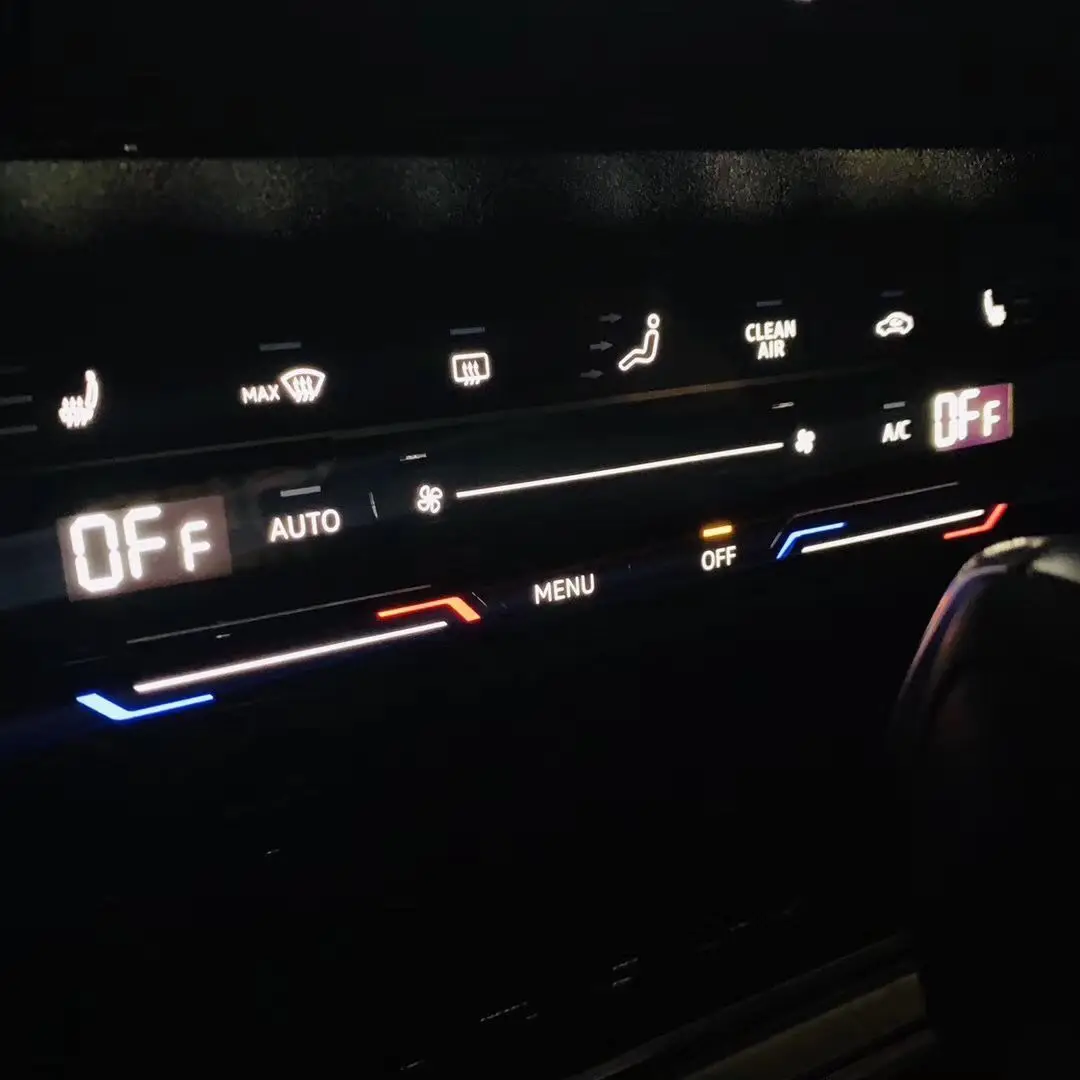 Сенсорный ЖК-экран автоматическая панель кондиционирования воздуха автоматический переключатель кондиционера переменного тока для MQB Tiguan для MQB superb Passat B8