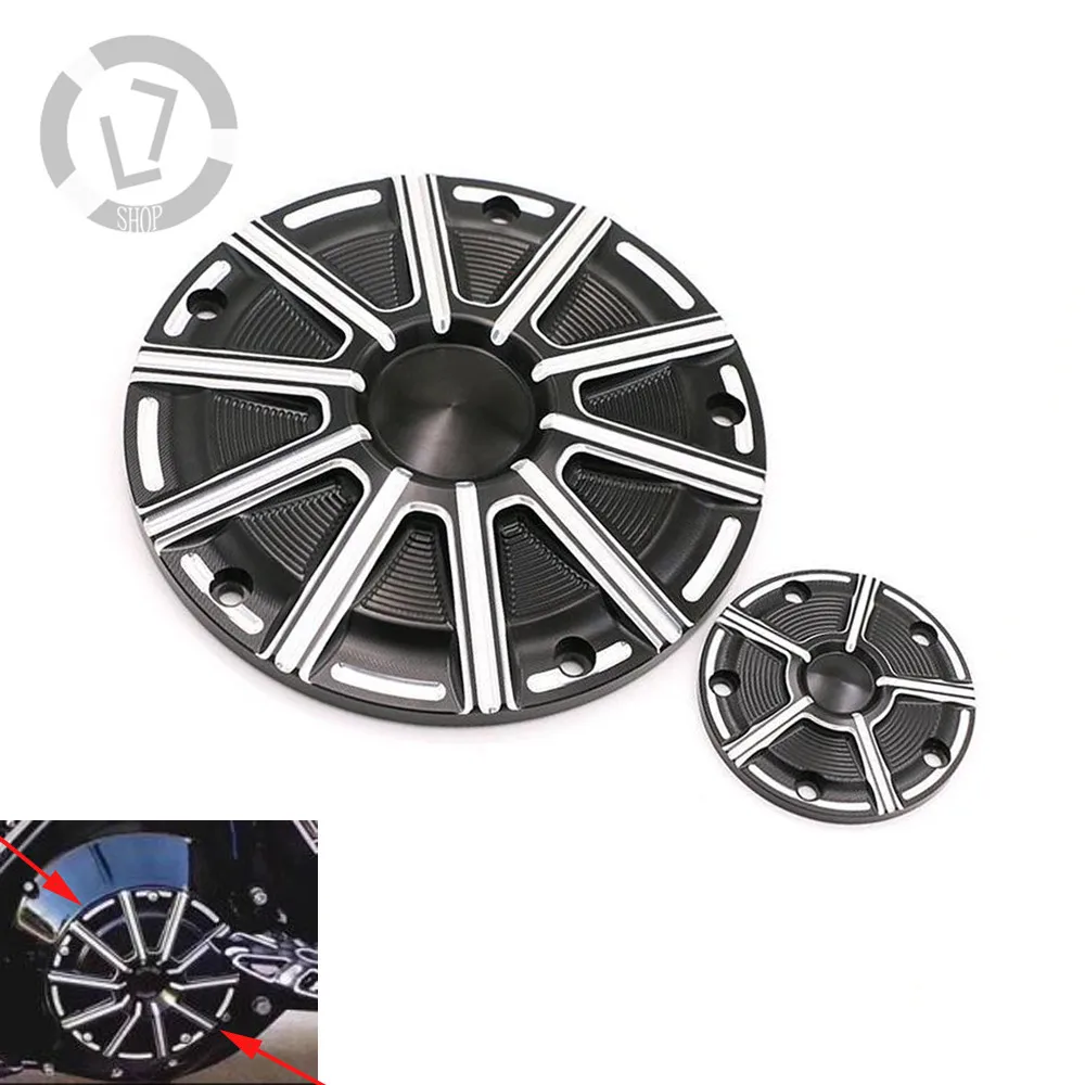 Motorcycle CNC Aluminum Clutch Cover Engine Timing Edge For Harley Sportster XL 883 1200 04-2015 | Автомобили и мотоциклы