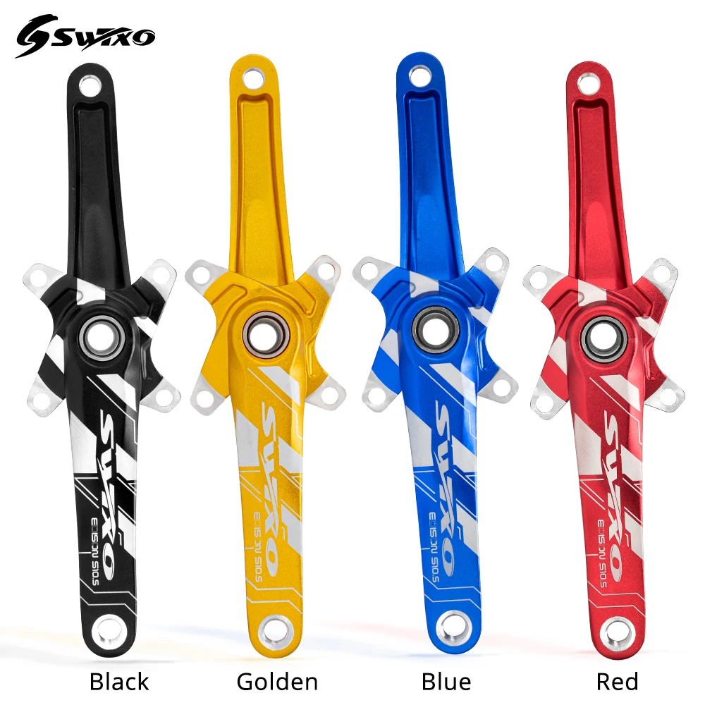 SWTXO Велосипедные шатунные рукава набор 170 мм 104 BCD горный велосипедный каретка с переключателем и звездочкой для Shimano FSA Giant on.