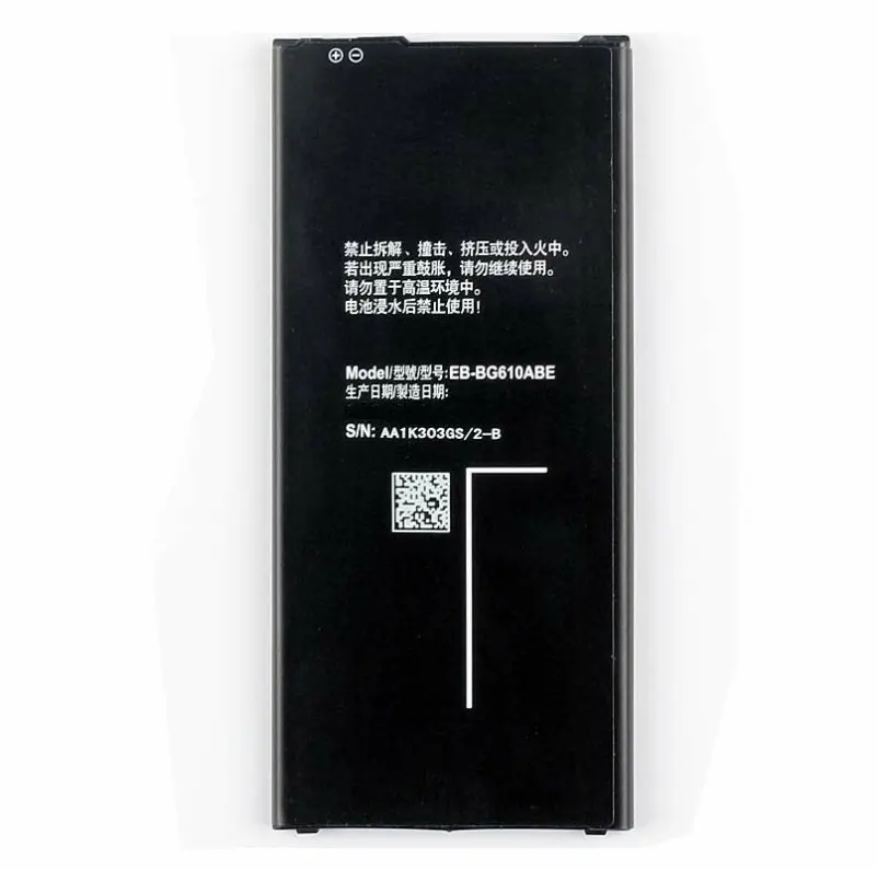 2x3300 мА/ч, EB-BG610ABE Батарея+ Зарядное устройство для Galaxy J7 Prime On7 G610 G615 G6100 J7 Prime 2 J7 Max J6 Плюс/J4 плюс A710