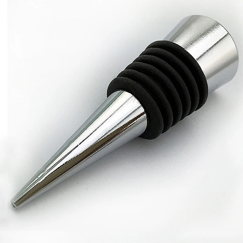 

1pc Wine Stopper Stainless Steel Beverage Bottle Stoppers Bottle Plug For Store