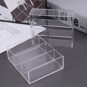 112 миниатюрный акриловый чехол для кукольного домика, шкаф, витрина, полка, аксессуары для кукольного домика