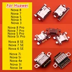 Разъем Micro USB Type-C для зарядки Huawei Nova 3 4 5 7 8 SE Pro 3e 4e 3i 5i 7i, 50 шт.