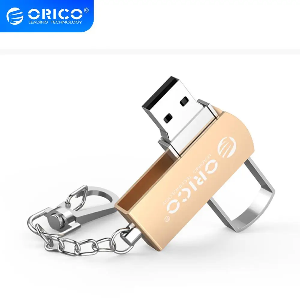 USB флешка ORICO U мобильный телефон с кольцом для ключей из цинкового сплава 64 ГБ 32 16