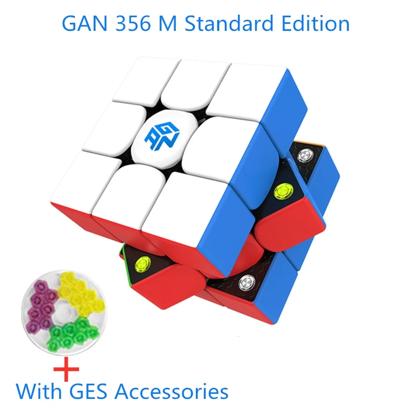 GAN356 M 3x3x3 Магнитный куб GAN 356 магический профессиональный скоростной 3x3 3x3x 3