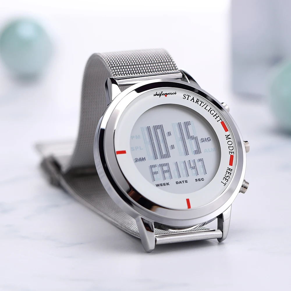 Часы мужские электронные с цифровым дисплеем Ретро стиль|Мужские часы| |