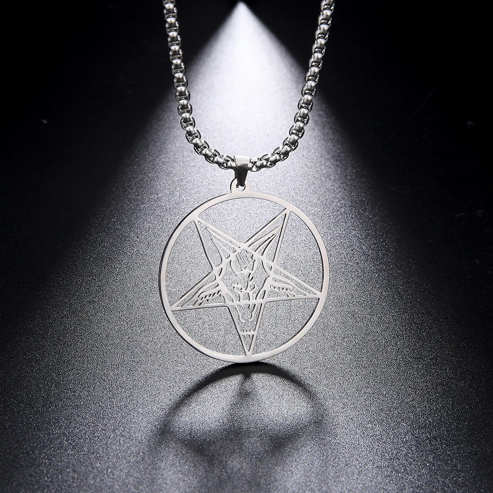 Рыбий крючок супернатуральный талисман Коза бапхомет сатана Люцифер амулет