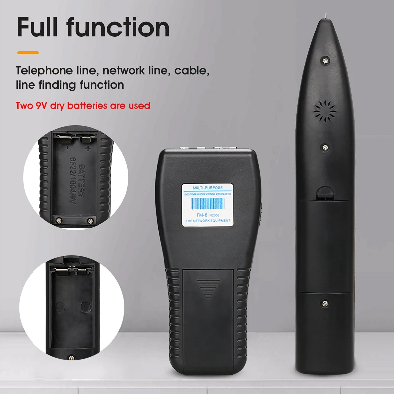 Тестер RJ11 RJ45 Cat5 Cat6 для телефонных и сетевых кабелей детектор трекер проводки