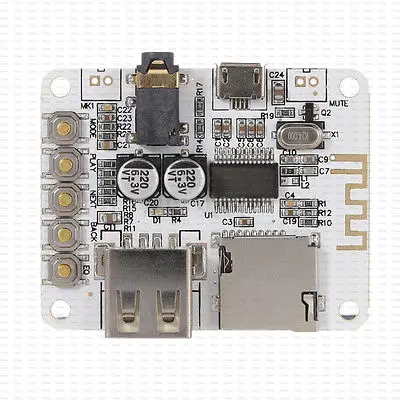 1 шт. DC 5 в Bluetooth плата аудиоресивера усилитель Micro USB TF карта декодирование плеер
